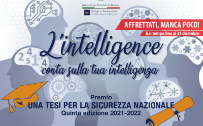 Premio “Una tesi per la sicurezza nazionale”